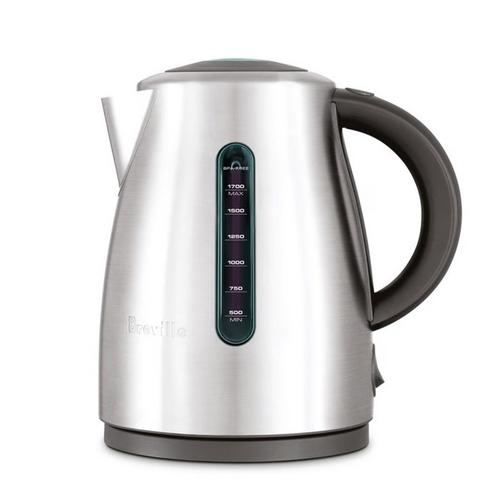 Breville 1.7 Litre Soft Top Kettle - Brushed Stainless Steel
